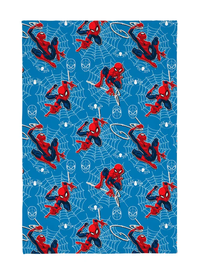 Spiderman Blue Blanket