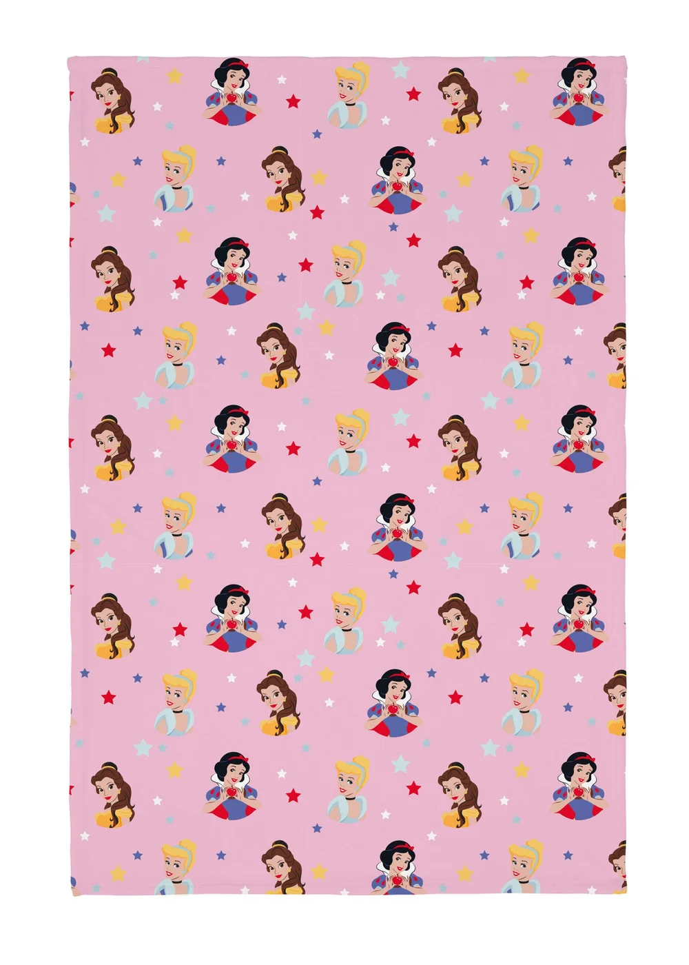 Disney Princess Pink Blanket - 100 x 150 Image 1