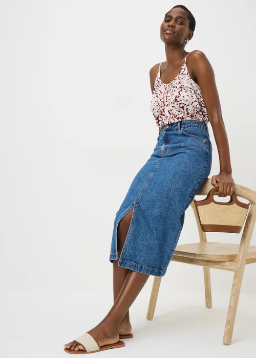 Pink Print Cami Top - 8 Image 1