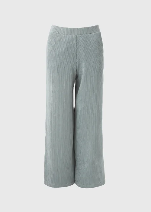 Et Vous Sage Plisse Co Ord Trousers - 8/L29 Image 3