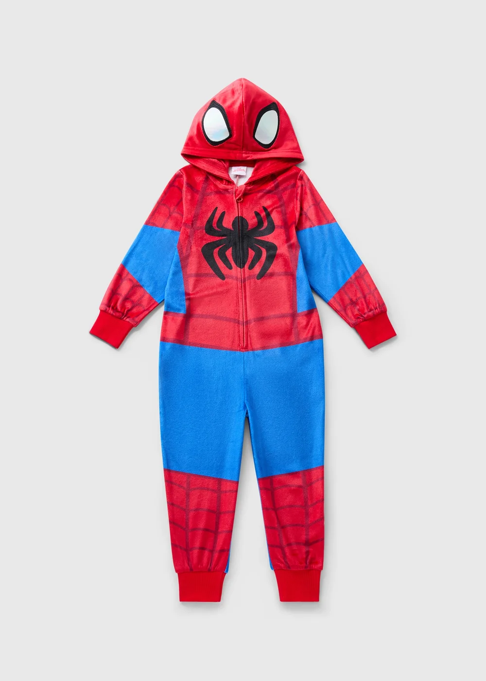 Boys Red Spiderman Onesie (1-7 Years) - 1 half year to 2 Image 1