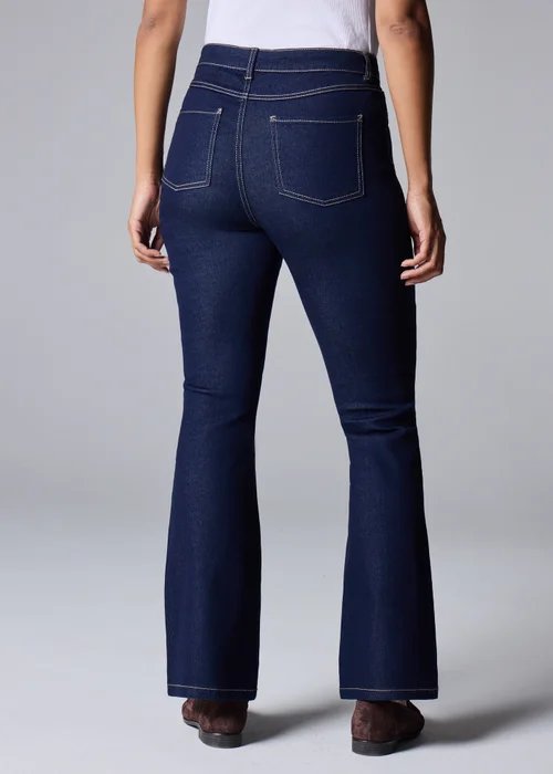 Rinsewash Bootcut Fit Jeans - 8/L29 Image 4