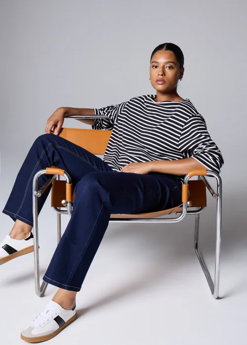 Rinsewash Straight Leg Jeans - 8/L29 Image 2