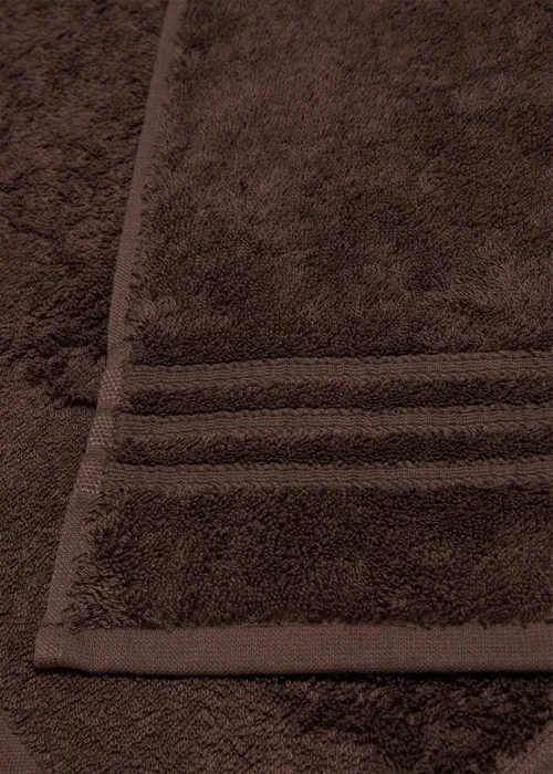 Brown 100% Egyptian Cotton Towels - Bath Towel Image 2