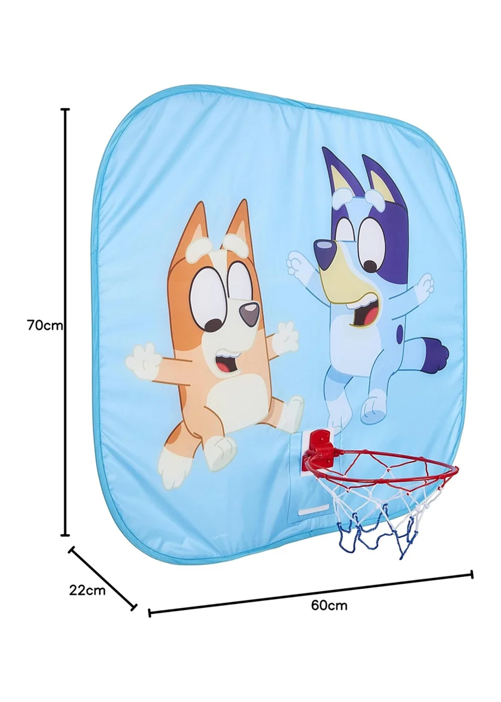 Bluey Pop Up Basketball Net - One Size Image 4