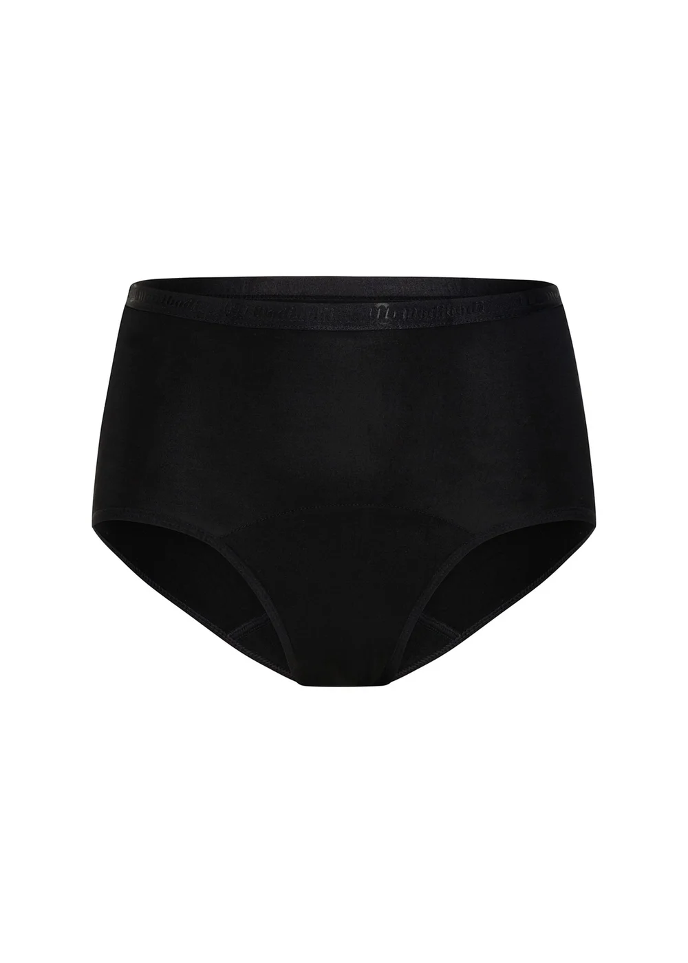 Modibodi Black Moderate/Heavy Period Full Brief Pants - 8 Image 4
