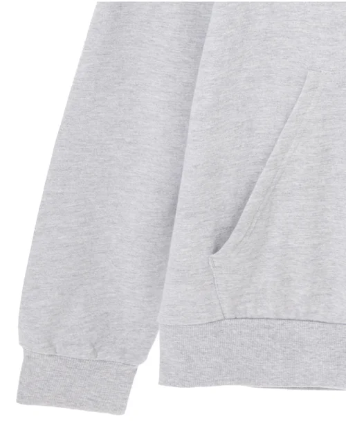 Vanilla Underground Rugrats Reptar Love Grey Marl Hoodie - S Image 4