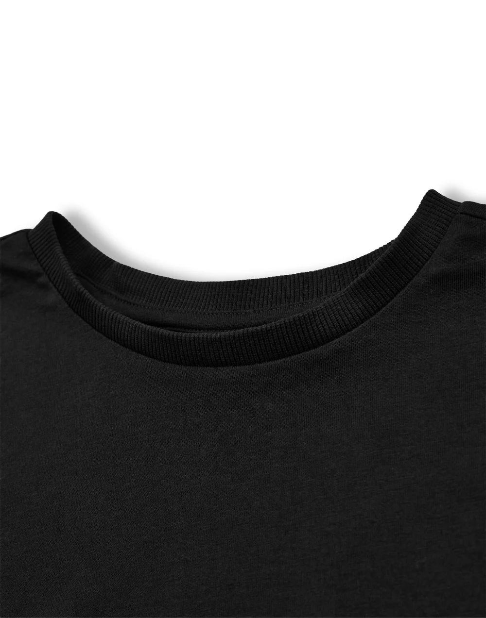 Betty Boop Heart Black Cropped Short Sleeved T-Shirt - Small Image 3