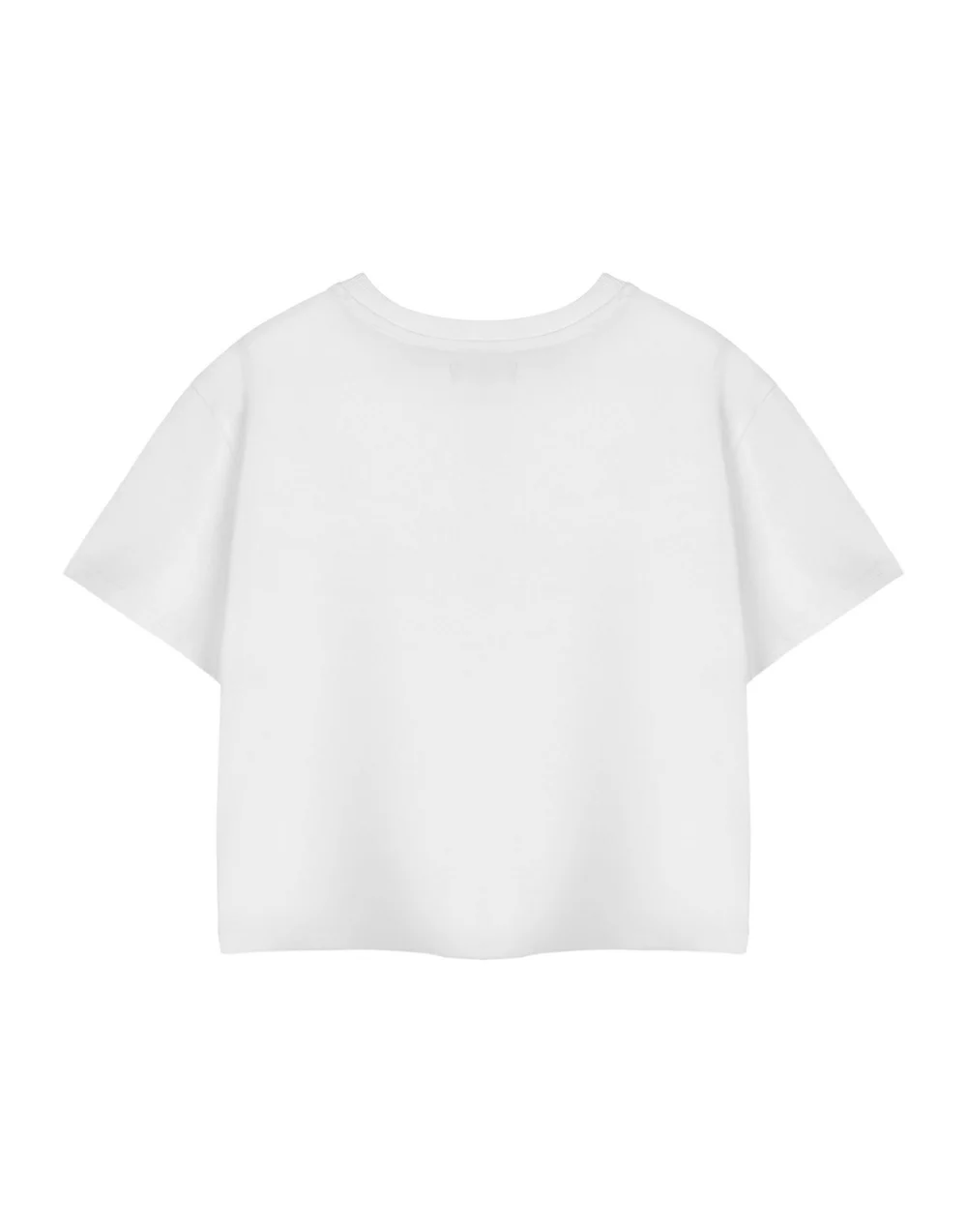 Vanilla Underground Disney True Original Mickey & Minnie White Cropped T-Shirt - Extra Large Image 2