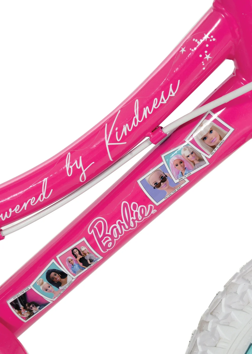 Barbie Pink Bike (14inch) - One Size Image 3