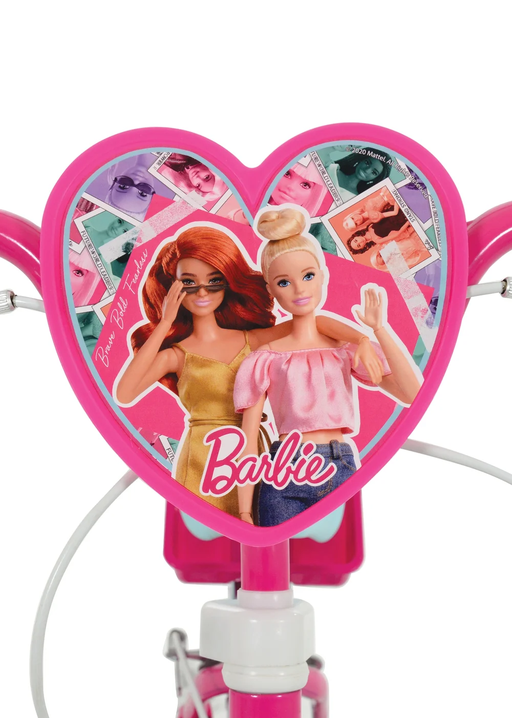 Barbie Pink Bike (14inch) - One Size Image 4