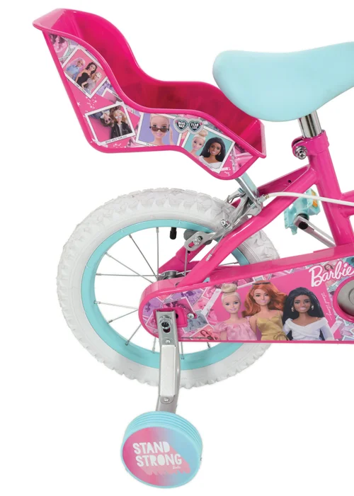 Barbie Pink Bike (14inch) - One Size Image 6