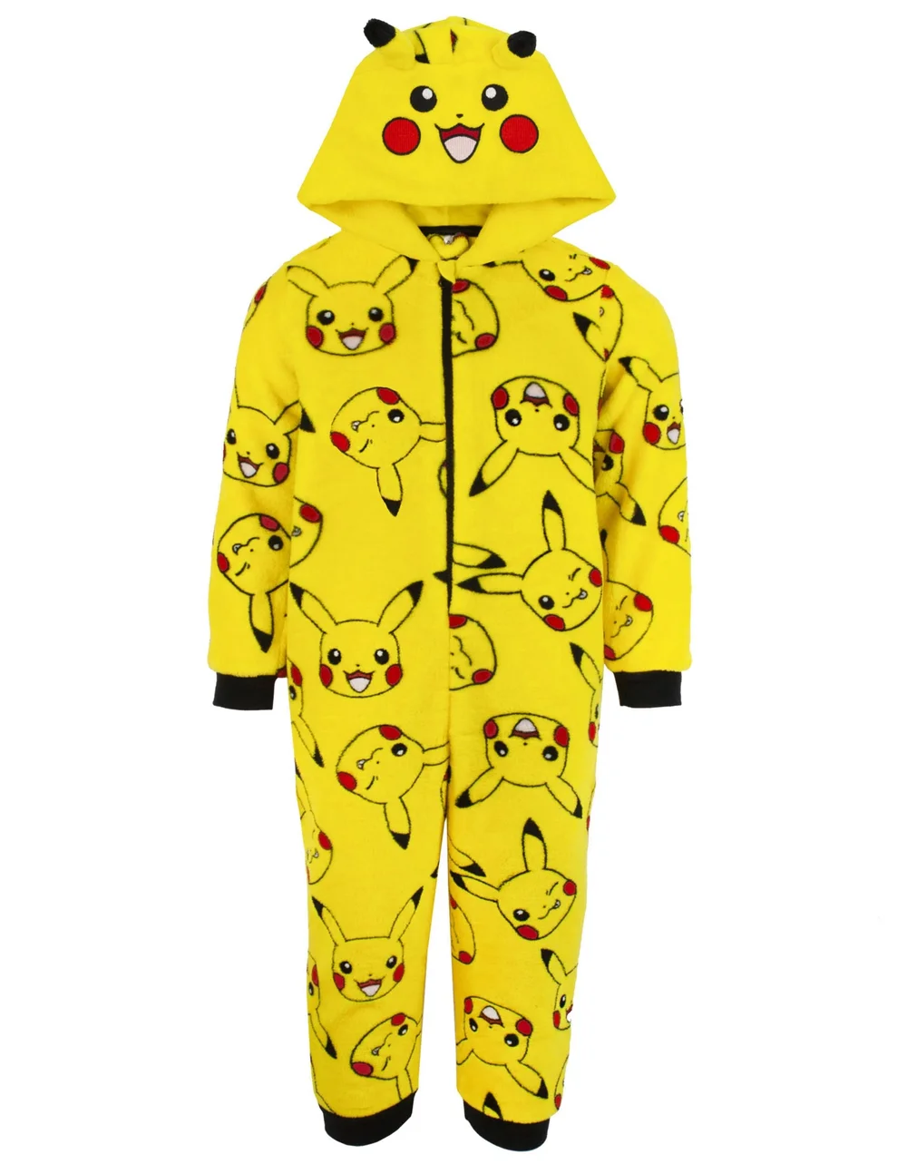 Vanilla Underground Pokemon Pikachu Unisex Kids Yellow Onesie (4-14 Years) - Age 4-5 Years Image 4