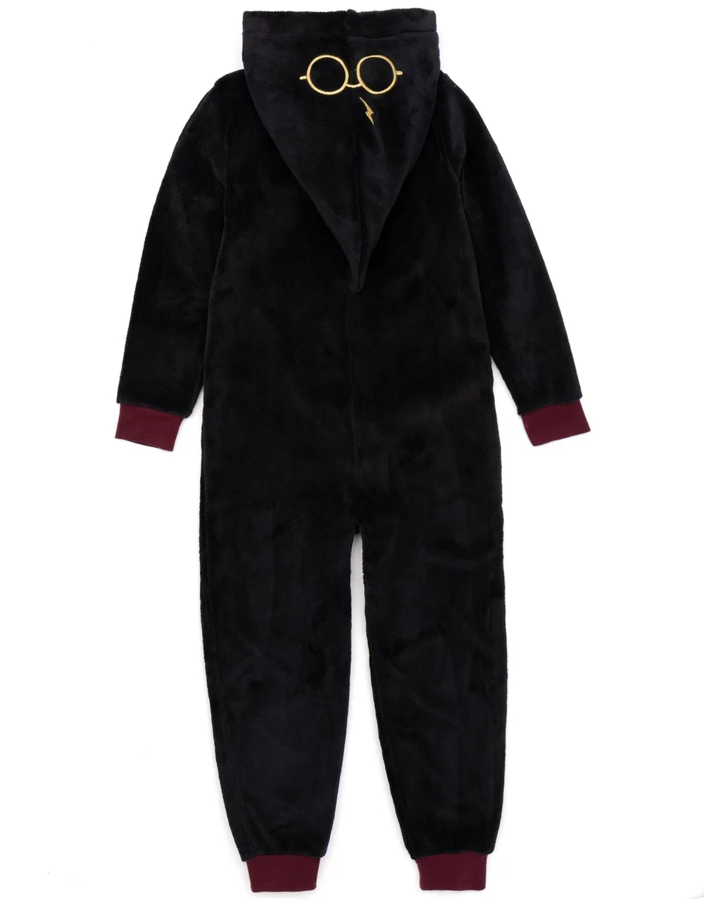 Vanilla Underground Harry Potter Gryffindor Unisex Kids Black Onesie (7-14 Years) - 098 Image 6