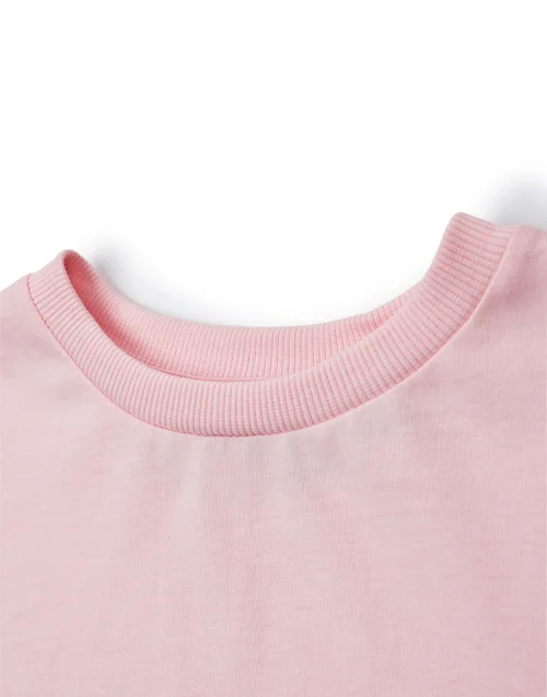 Vanilla Underground Disney Ariel Pink T-Shirt (3-8 Years) - Age 5-6 Years Image 3