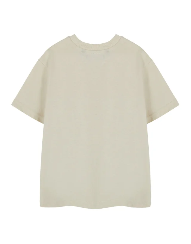 Vanilla Underground Paddington Bus Unisex Kids Beige T-Shirt (18 Months - 6 Years)