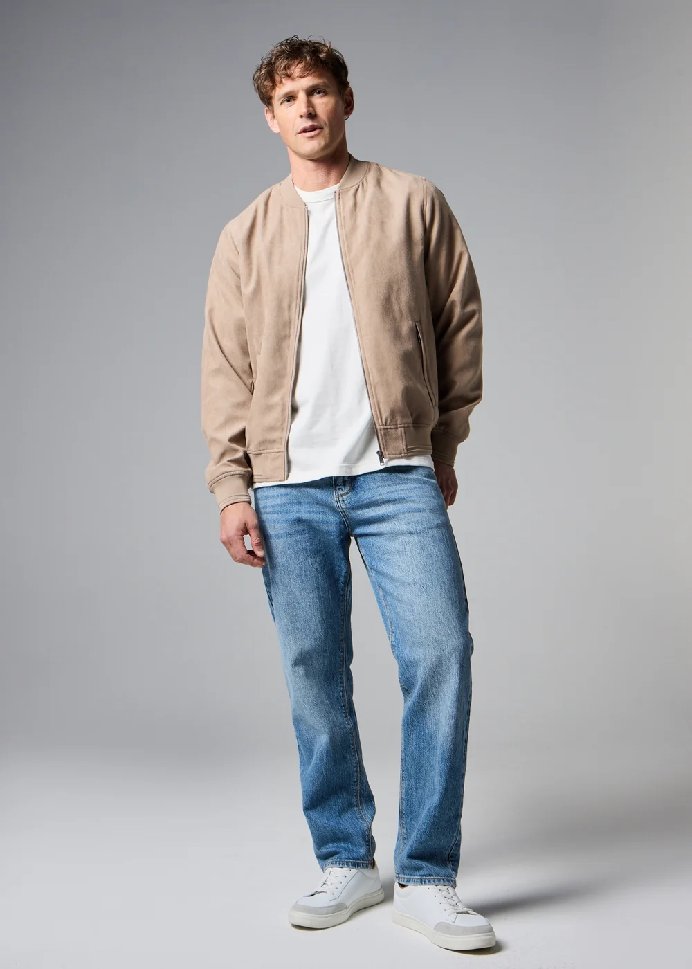 Lightwash Straight Fit Jeans - 30 R Image 2