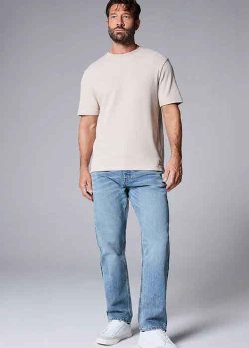 Mid Wash Comfort Slim Fit Jeans - 30 R Image 1