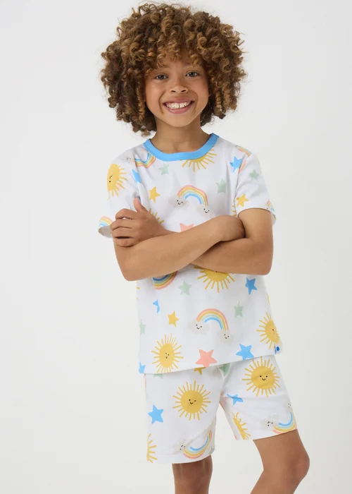 Alder Hey White Kids Pyjama Set - Age 2 - 3 Years Image 1