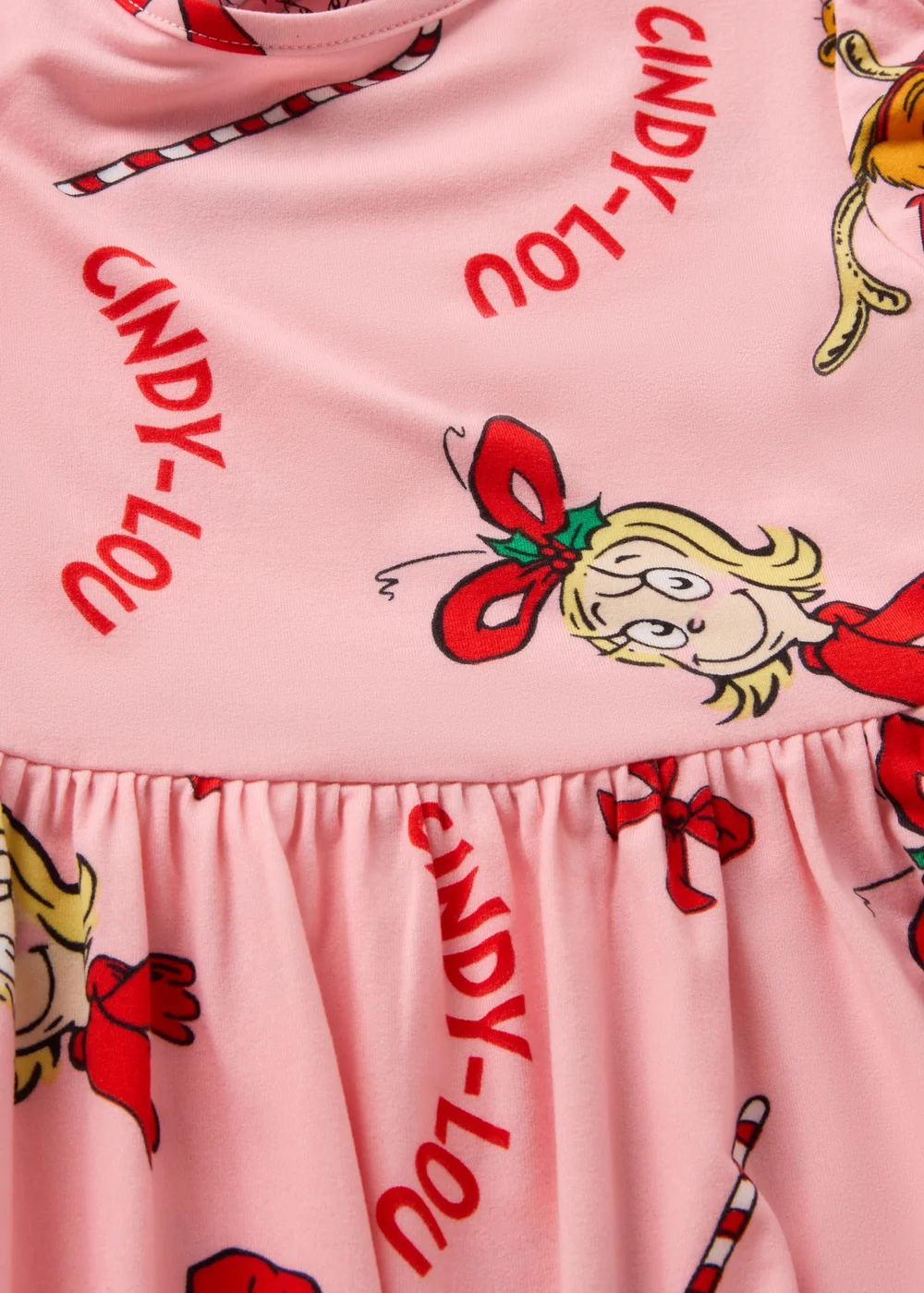 Girls Pink Cindy Lou Dress (1-10yrs) - 2-3 Yrs | Matalan Girls Pink Cindy Lou Dress (1-10yrs) - 2-3 Yrs | Matalan