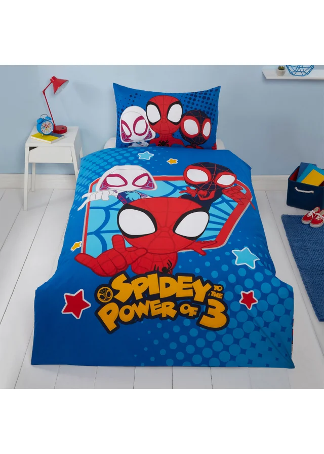 Spidey and His Amazing Friends Blue Bed Set
