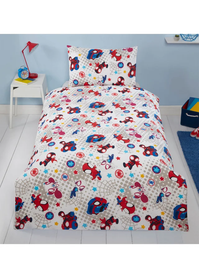 Spidey and His Amazing Friends Blue Bed Set