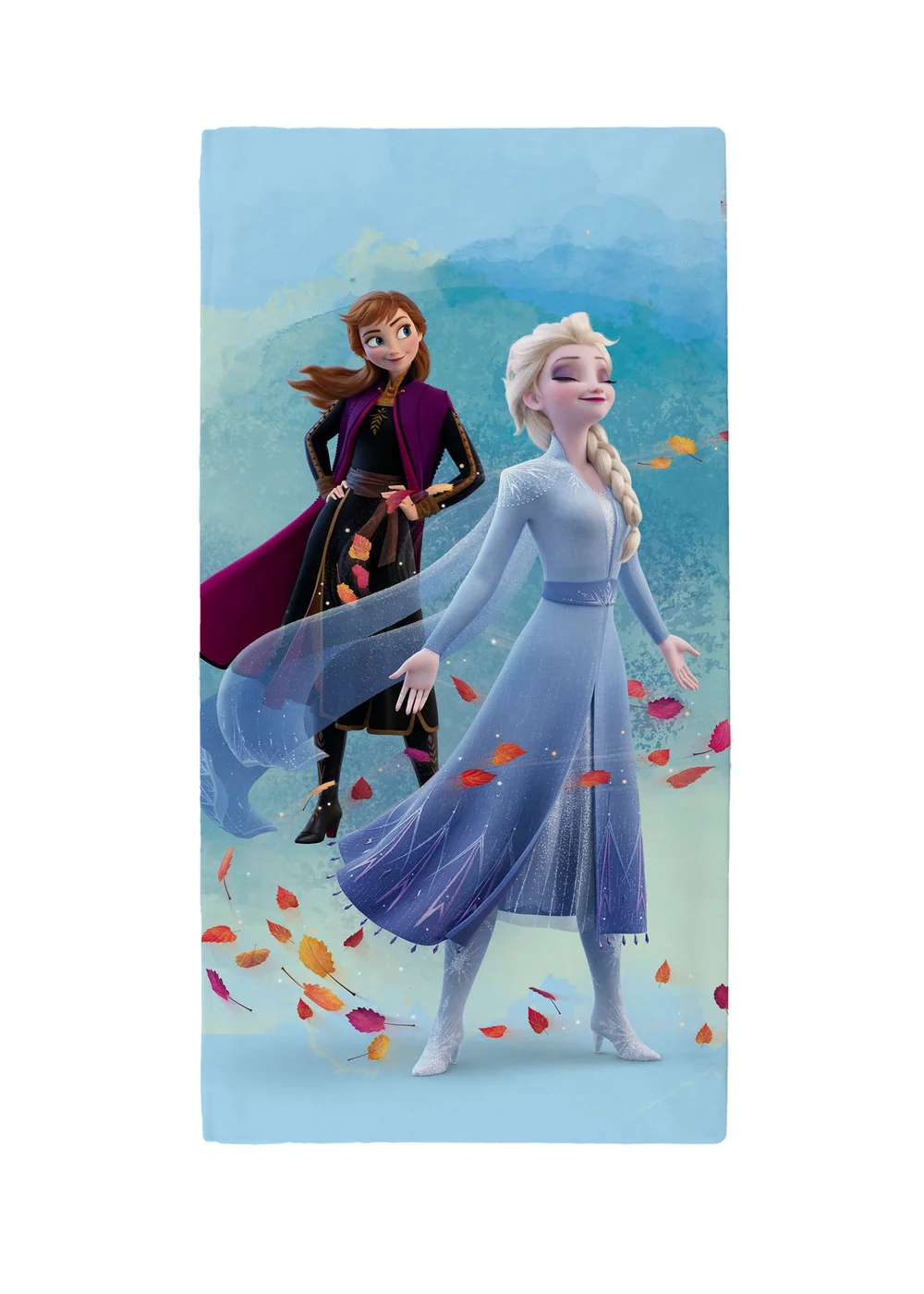Frozen Blue Towel - 70 X 140 Image 1