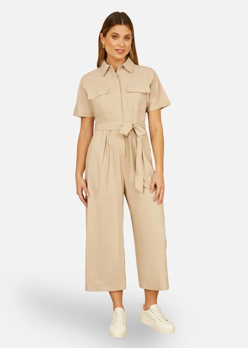 Yumi Stone Utility Relaxed Fit Jumpsuit - 10 Image 1