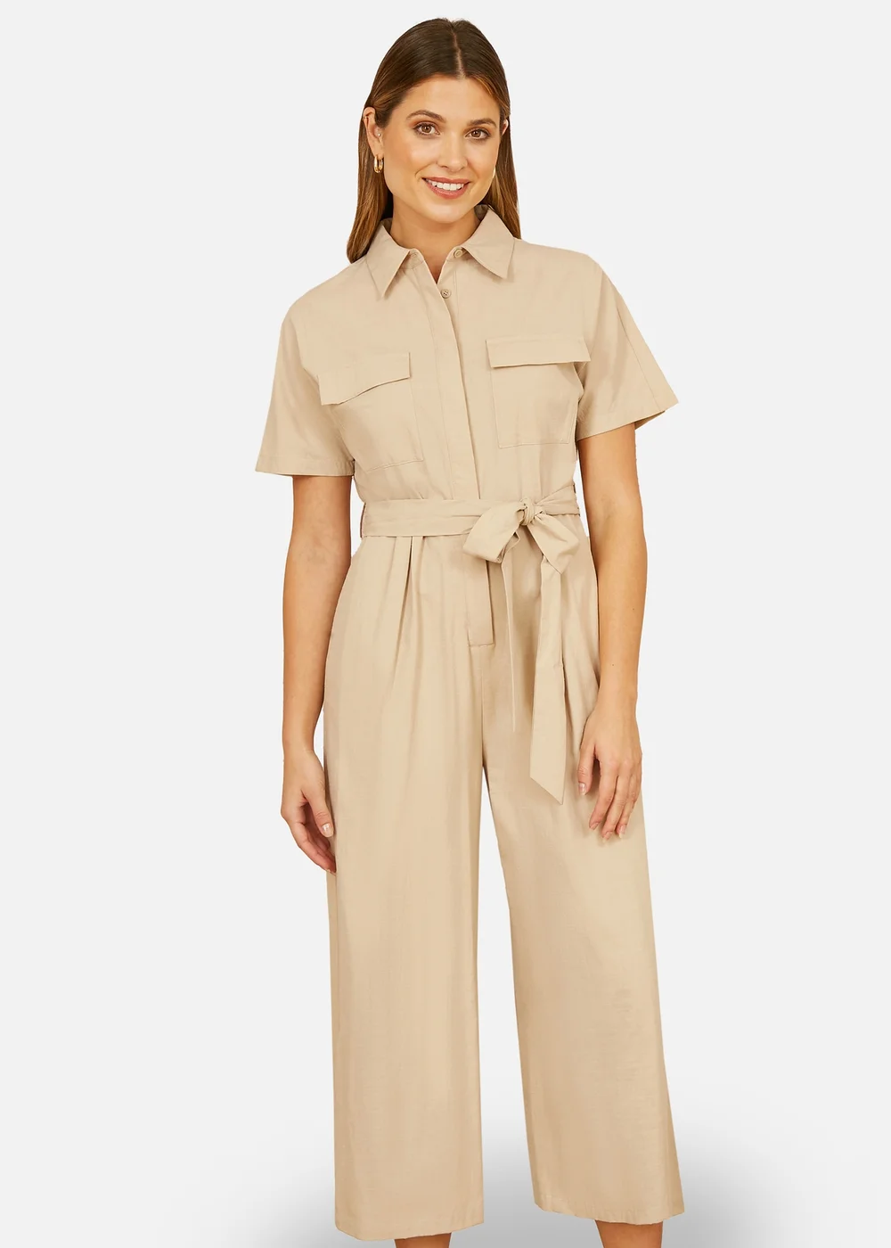 Yumi Stone Utility Relaxed Fit Jumpsuit - 10 Image 2