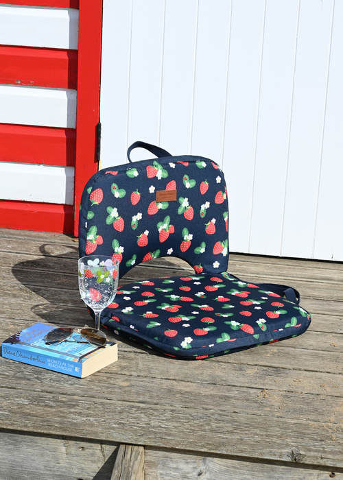 Summerhouse by Navigate Strawberries & Cream Adjustable Chair - One Size Image 1