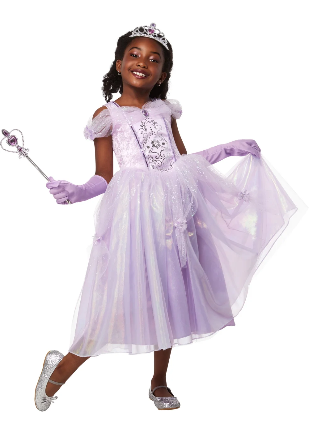 Rubies MultiColour Purple Princess (3-8 Years) - 5-6 Yrs Image 1