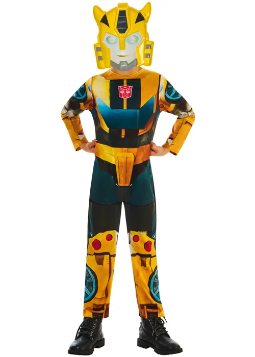 Transformers MultiColour Transformers Bumblebee Costume (5-10 Years) - S Image 1