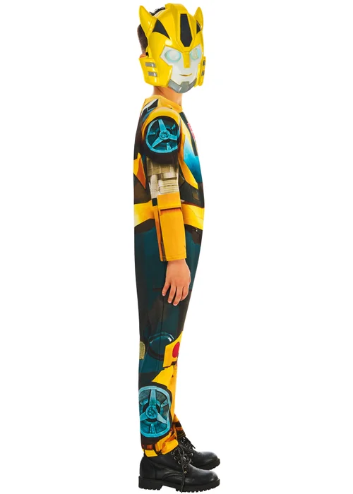 Transformers MultiColour Transformers Bumblebee Costume (5-10 Years) - S Image 3