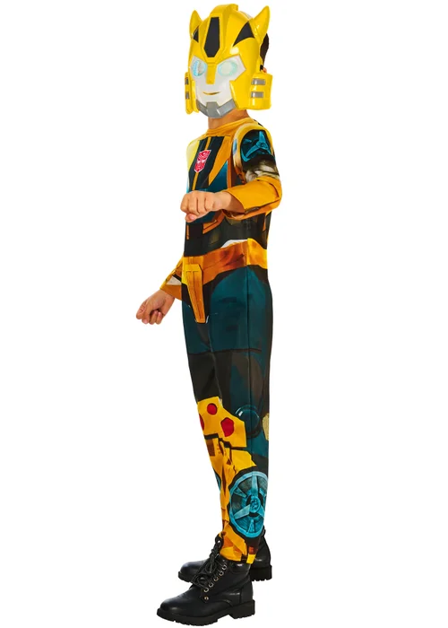 Transformers MultiColour Transformers Bumblebee Costume (5-10 Years) - S Image 4