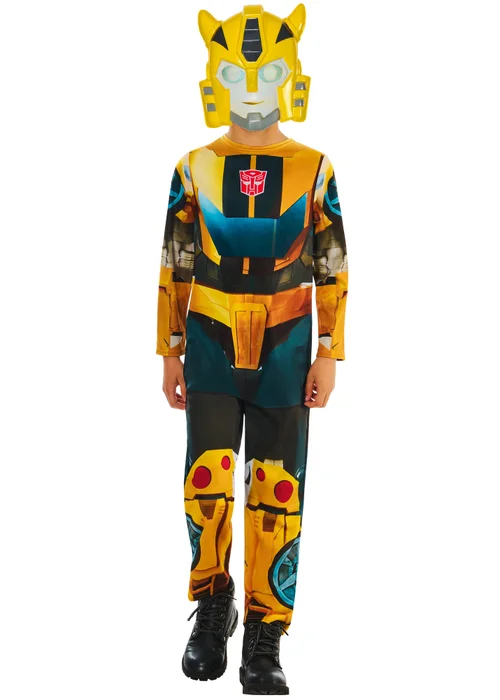 Transformers MultiColour Transformers Bumblebee Costume (5-10 Years) - S Image 5
