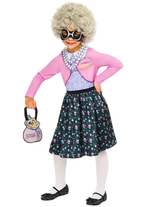 David Walliams MultiColour Gangsta Granny (5-10 Years) - XS Image 1