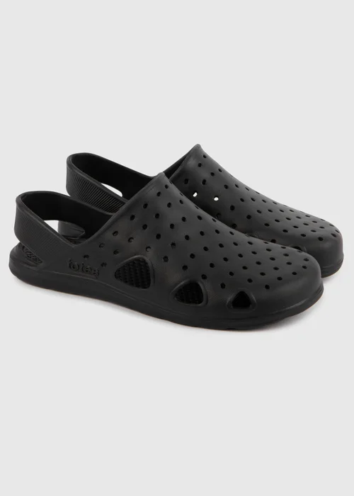 Totes Isotoner Black Clog - 7 Image 1