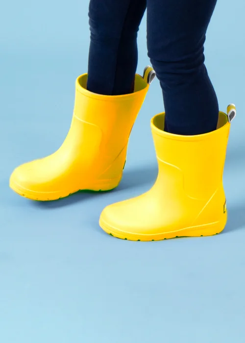Totes Cirrus Yellow Kids Charley Rain Boot - 5-6 Image 2
