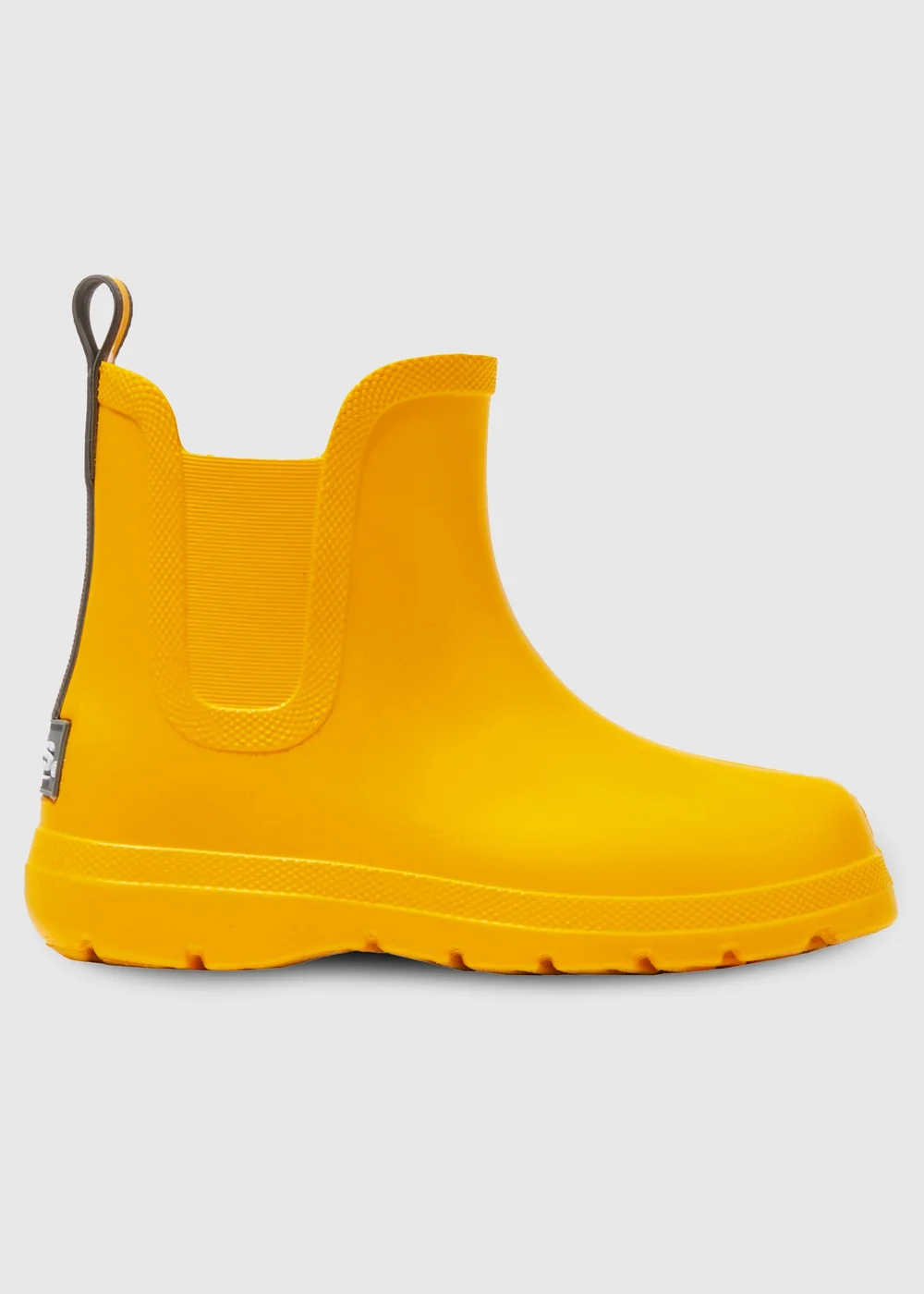 Totes Cirrus Yellow Kids Chelsea Rain Boot - 5-6 Image 3