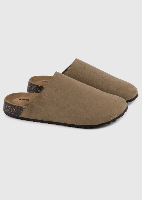 Totes Brown Microsuede Clog - 9 Image 1