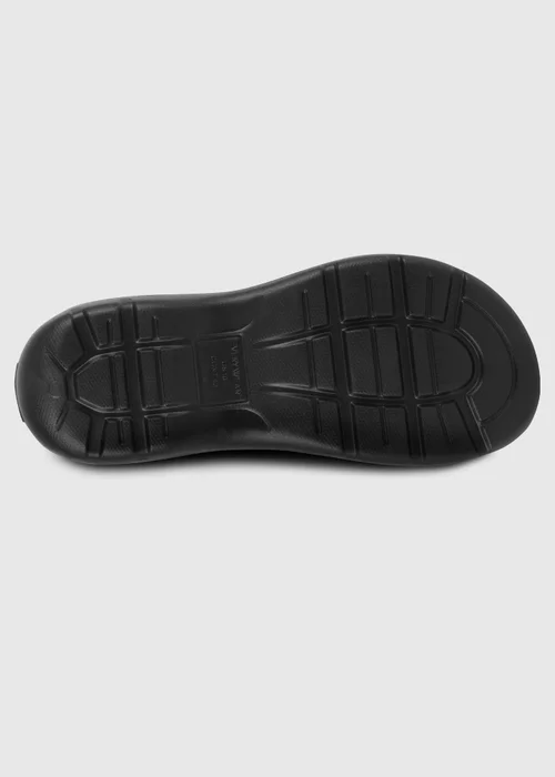 Totes Isotoner Black Velcro Sport Sandal - 10 Image 5