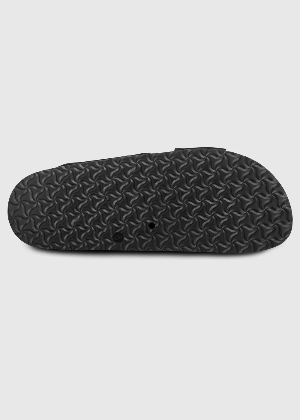 Totes Black Suede Cross Strap Sandal - 5 Image 5