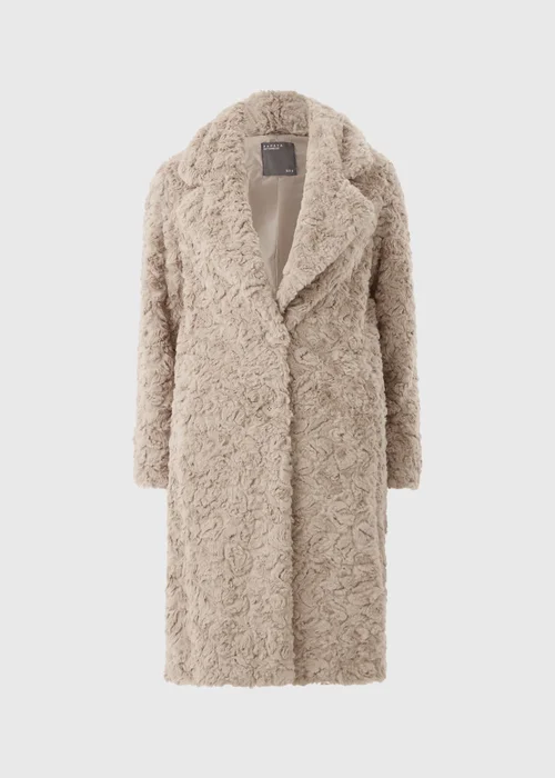 Stone Faux Fur Coat - 8 Image 2