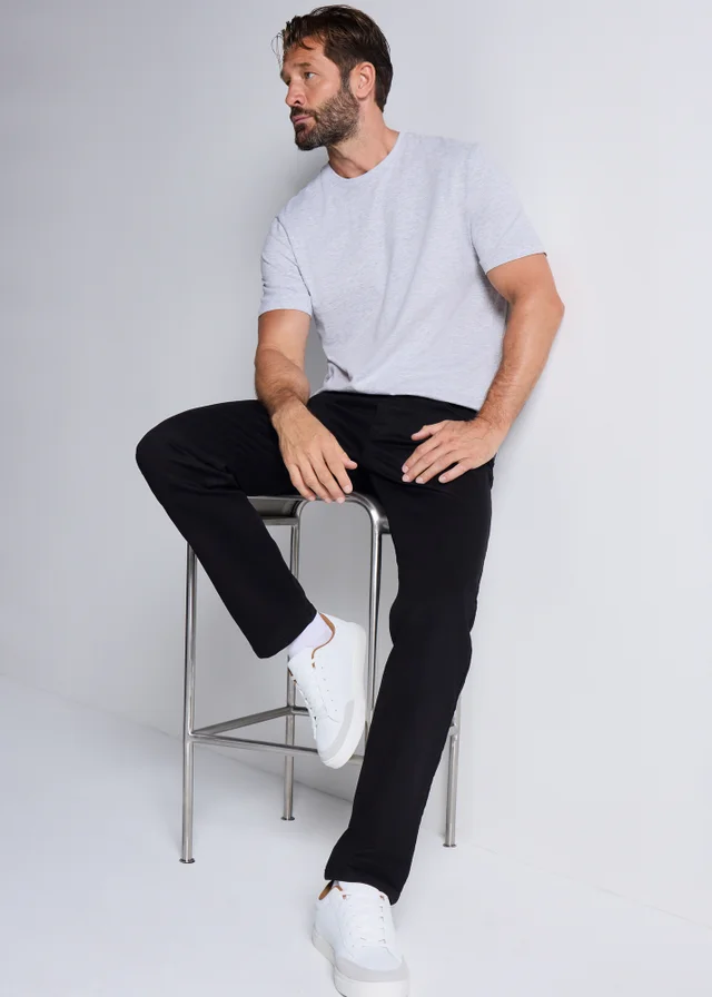 Black Slim Fit Comfort Jeans