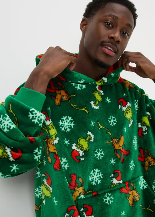 The Grinch Green Snoodie - One Size Image 2