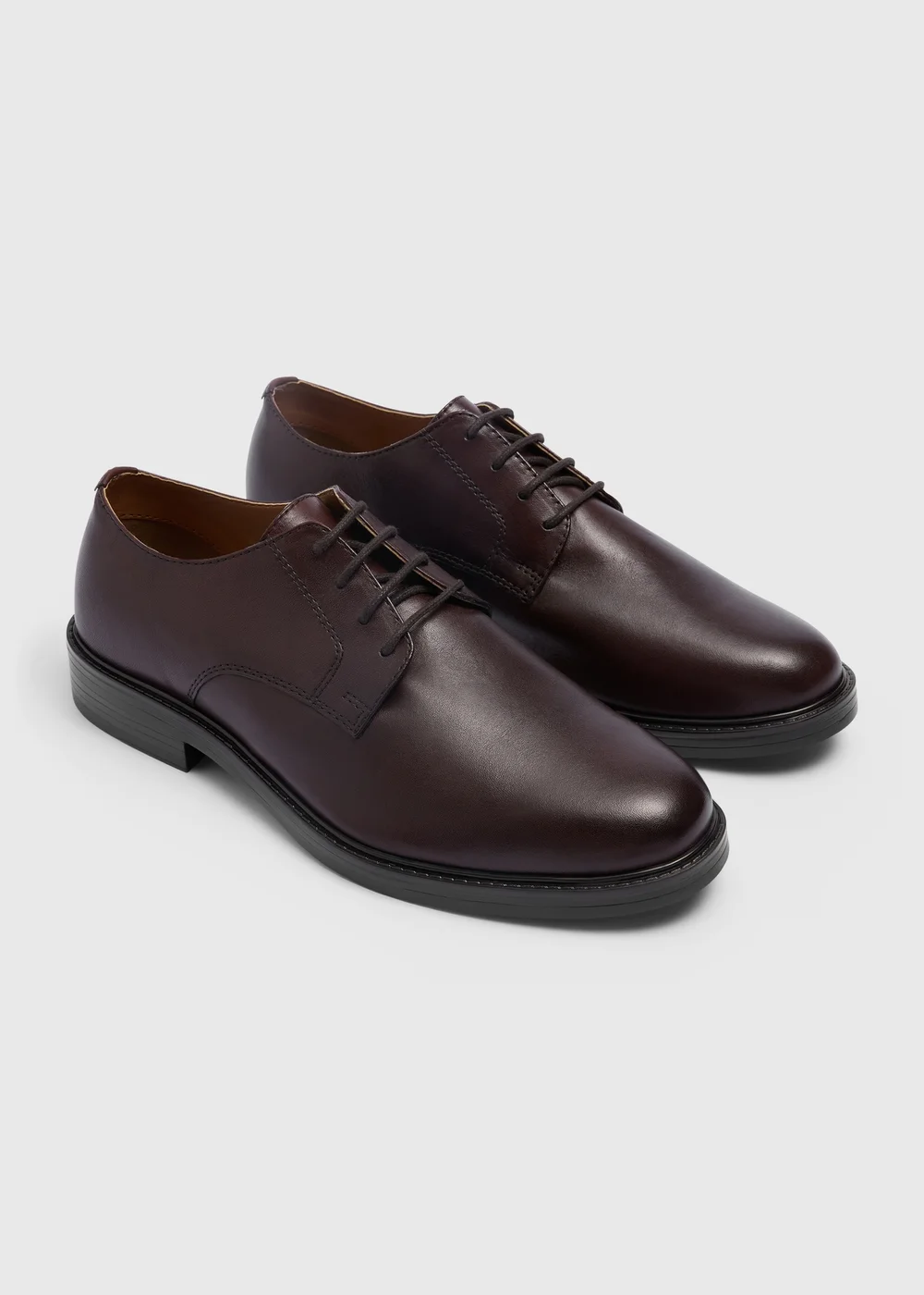 Brown Leather Smart Canterbury - Size 6 Image 1