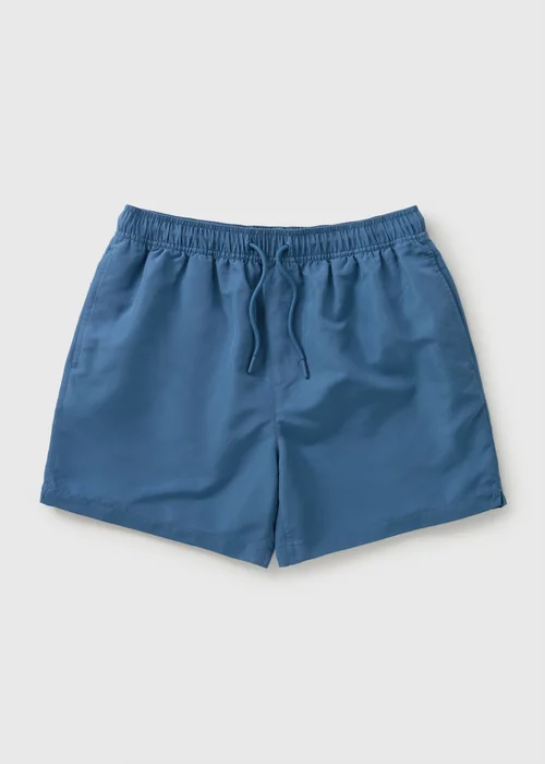 Blue Essential Regular Fit Swim Shorts - XS Image 3