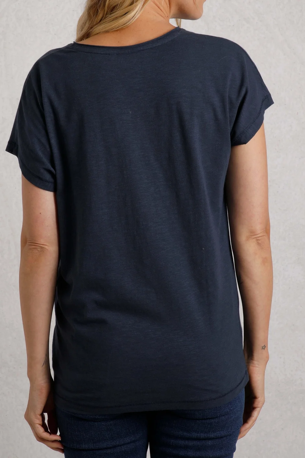 Weird Fish Navy Walkies Slub T-Shirt - 8 Image 2