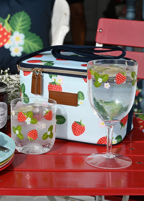 Summerhouse by Navigate Strawberries & Cream Personal Cool Bag 4L - One Size Image 1