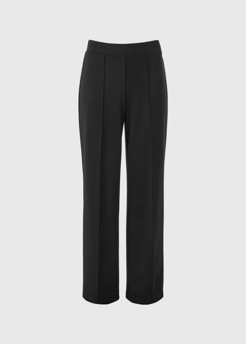 Et Vous Black Pull On Wide Leg Trousers - 18/L31 Image 2